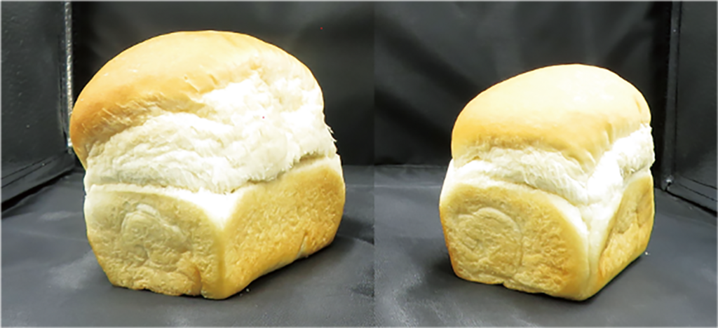 写真5.製パン試験中のパンの状態
