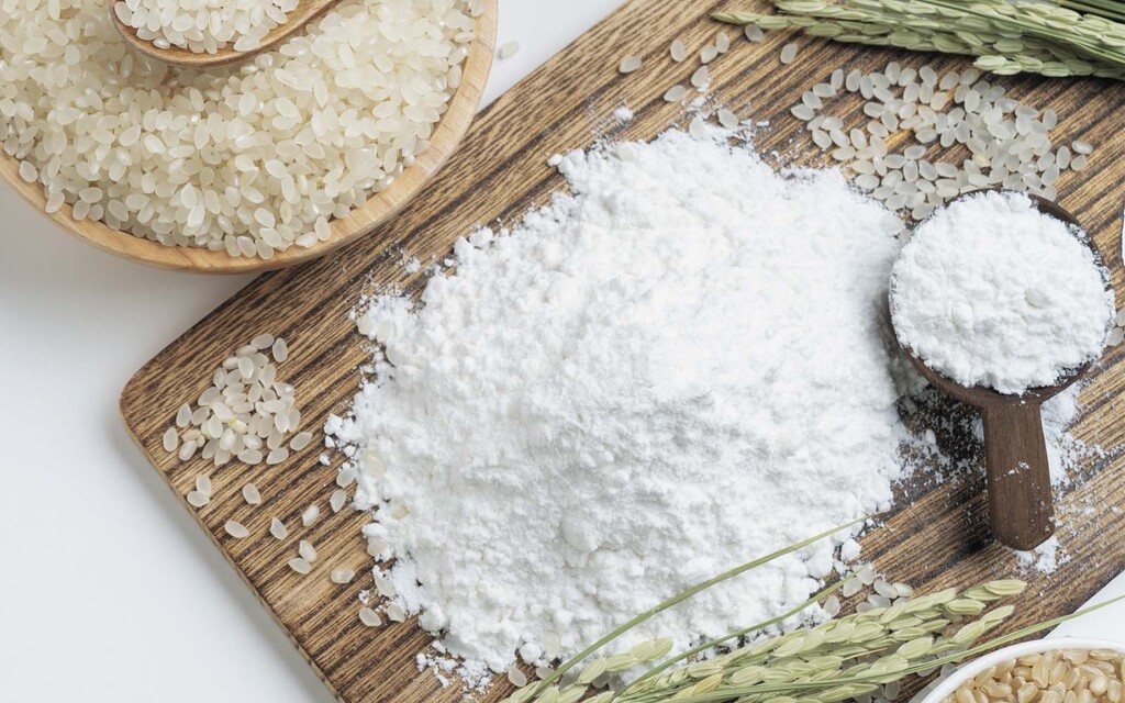 市場は今も拡大中 一等米を使った米粉づくり