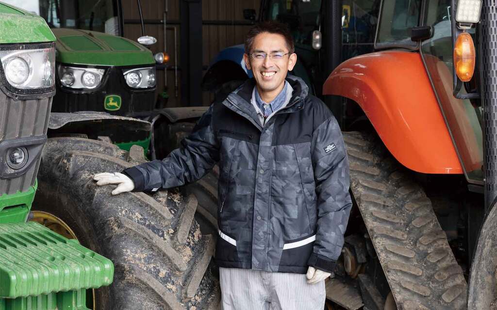 髙橋 義典さん（ JAいわみざわ）北海道農業士協会 副会長