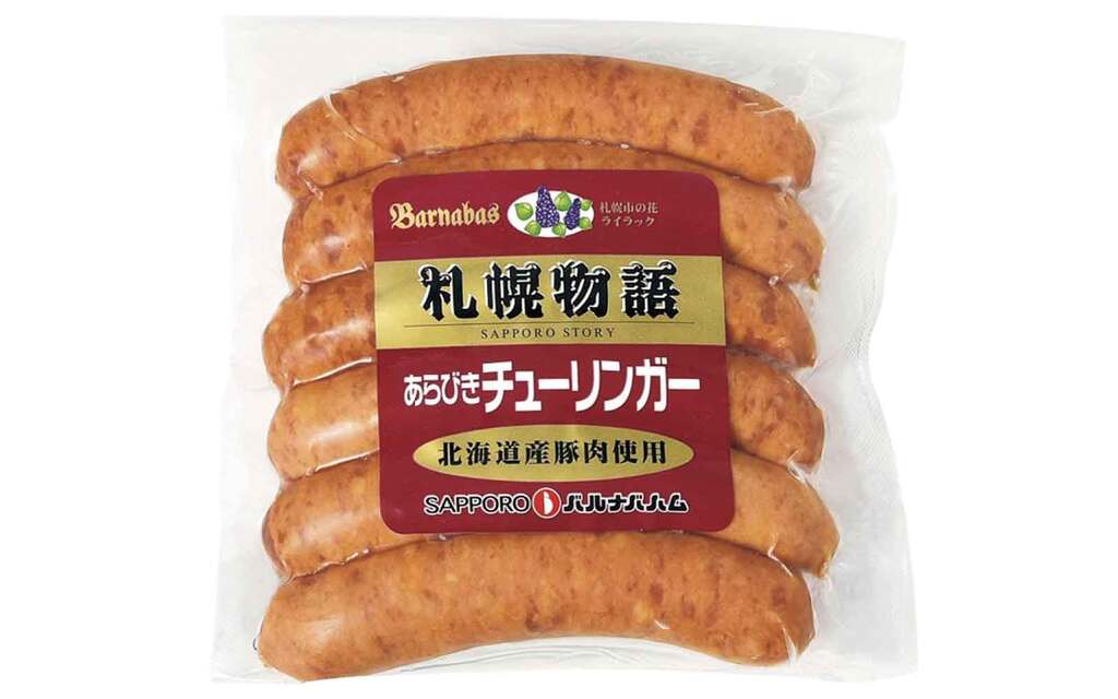 札幌物語-道産あらびきチューリンガー150g