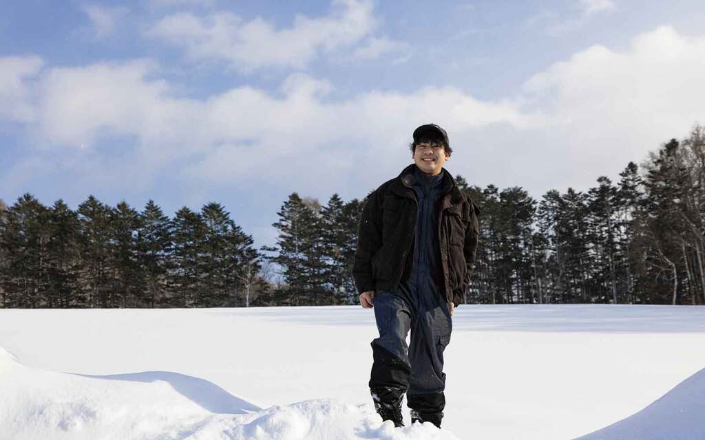 岩本農場河野慎さん