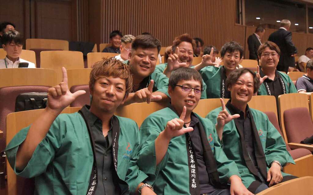 写真3北海道米LOVERSの応援に駆け付けた皆さん