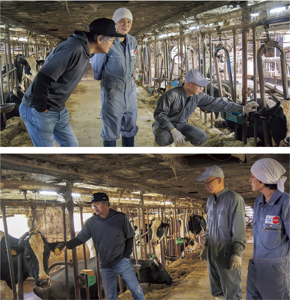 継承するつなぎ牛舎