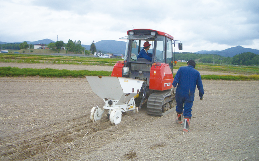 有材心土破砕モミサブロー